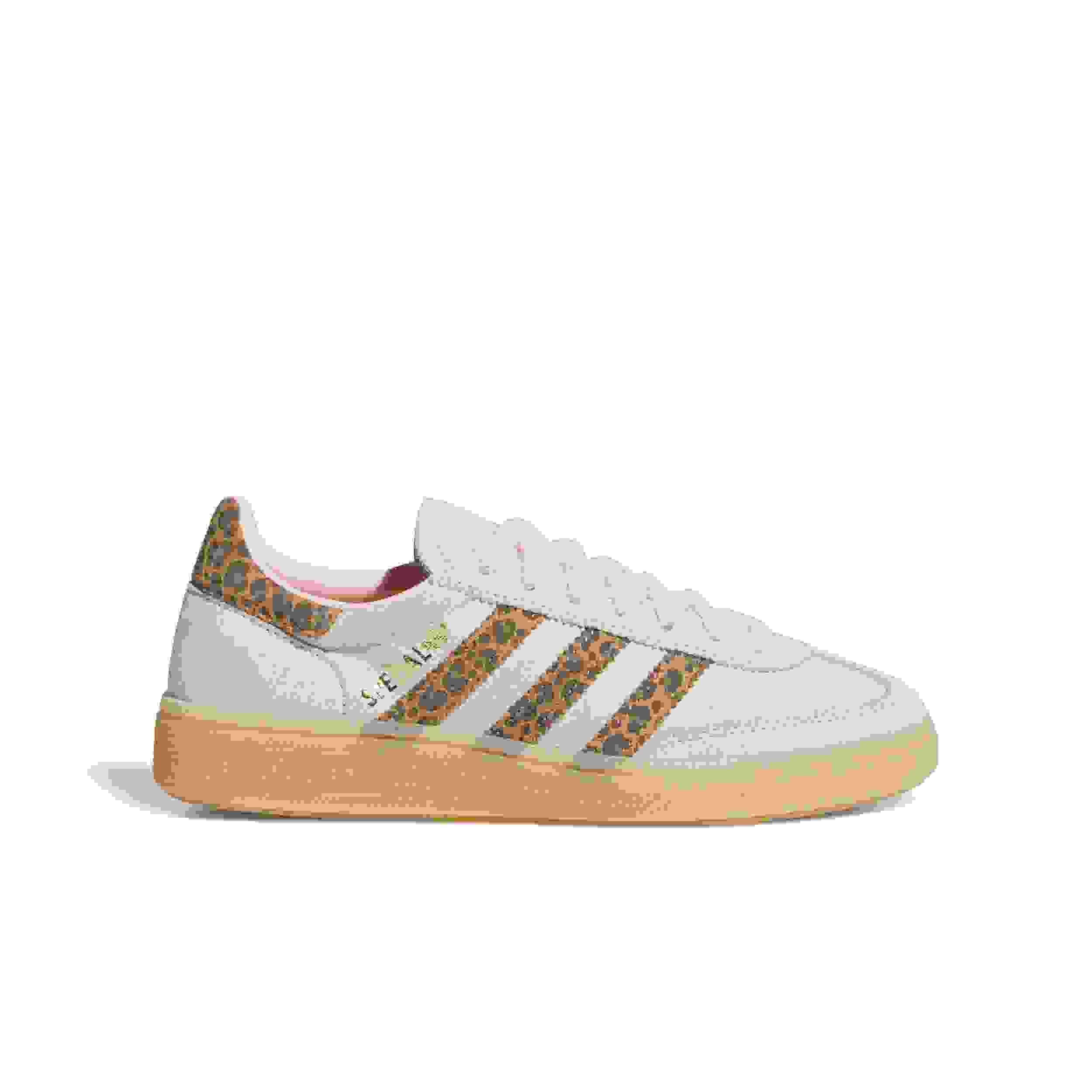 adidas Originals Handball Spezial Grade School Girls' "Cheetah" Shoe
